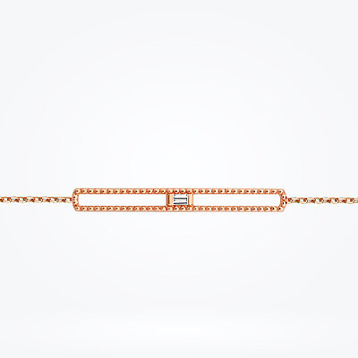 0.04 Karat Pırlanta Taşlı Bileklik - 2