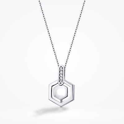 0.05 Karat Pırlanta Trend Kolye - 1