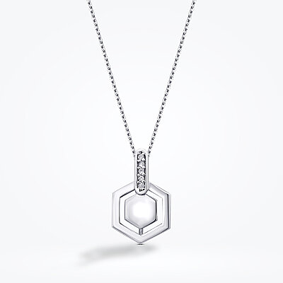 0.05 Karat Pırlanta Trend Kolye - 2