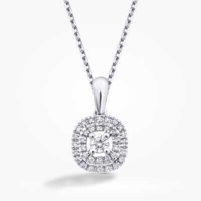 0.21 Karat Pırlanta Trend Kolye - 2