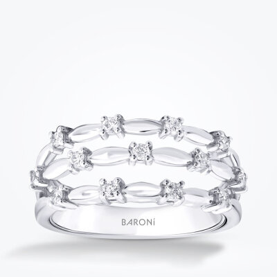 0.24 Karat Pırlanta Trend Yüzük - 1