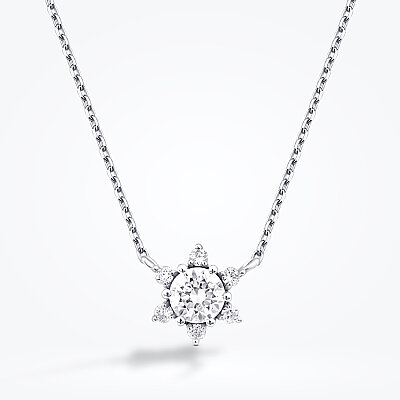 0.29 Karat Pırlanta Tektaş Kolye - 1