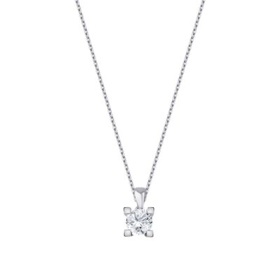 0.40 Karat Pırlanta Tektaş Kolye - 1