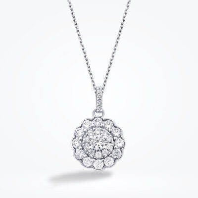 0.53 Karat Pırlanta Trend Kolye - 2