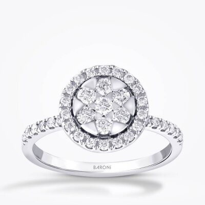 0.59 Karat Pırlanta Trend Yüzük - 1