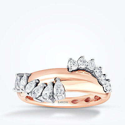 0.79 Karat Pırlanta Trend Yüzük - Baroni Diamond