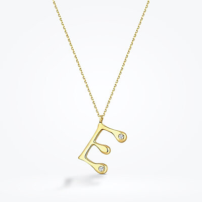 0.04 Karat Pırlanta E Harf Kolye - 2