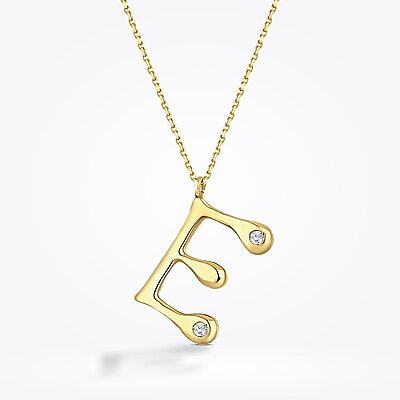 0.04 Karat Pırlanta E Harf Kolye - 1