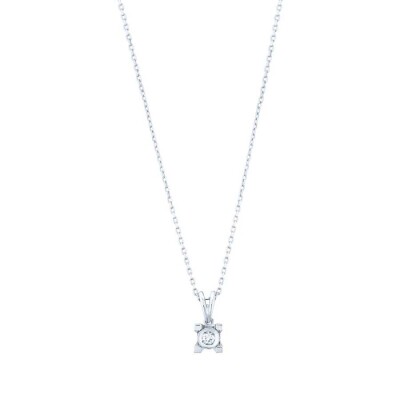 0.04 Karat Pırlanta Tektaş Kolye - Baroni Diamond (1)