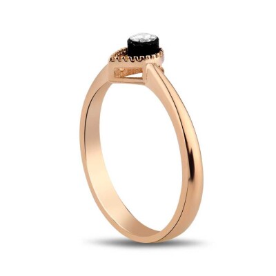 0.05 Karat Elmas Tektaş Yüzük - Baroni Diamond (1)