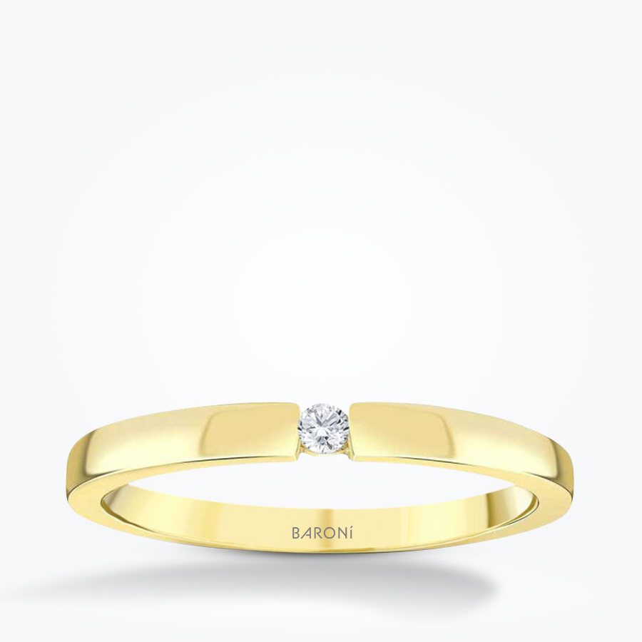 0.05 Karat Pırlanta Trend Yüzük - Baroni Diamond