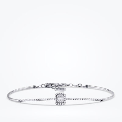 0.06 Karat Pırlanta Baget Bileklik - 1