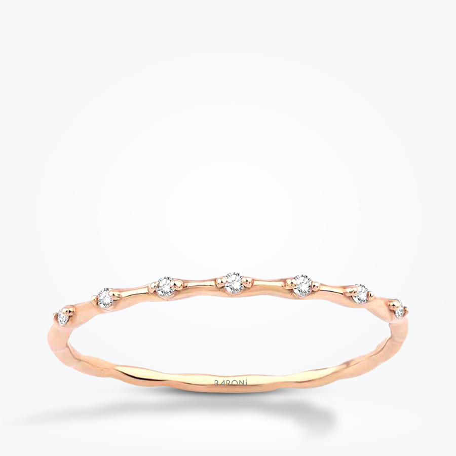 0.07 Karat Pırlanta Trend Rose Yüzük - Baroni Diamond