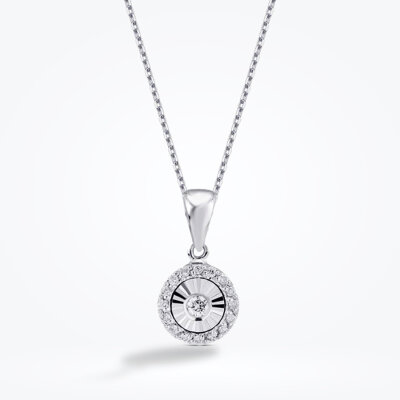 0.08 Karat Pırlanta Trend Kolye 