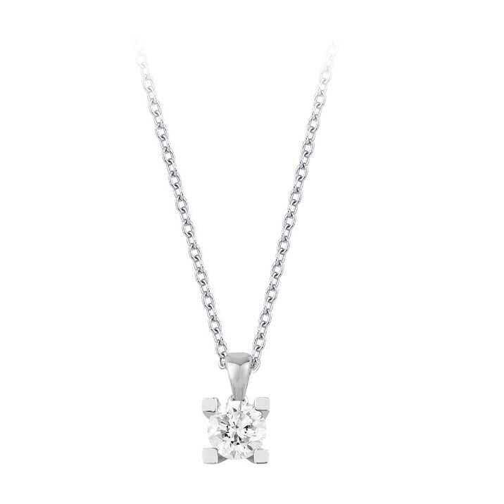 0.09 Karat Pırlanta Tektaş Kolye - Baroni Diamond
