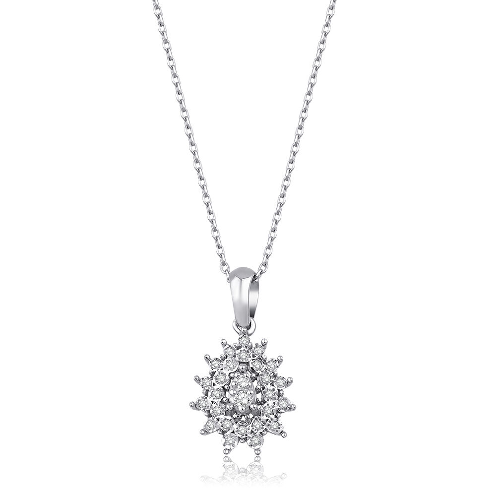 0.09 Karat Pırlanta Trend Kolye - Baroni Diamond