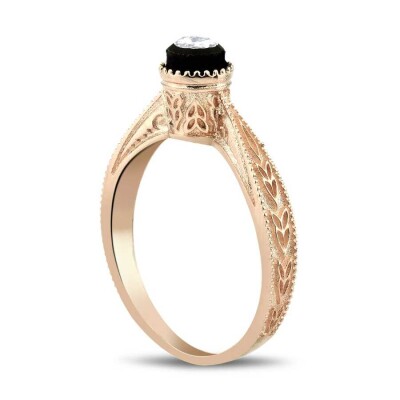 0.10 Karat Elmas Tektaş Yüzük - Baroni Diamond (1)