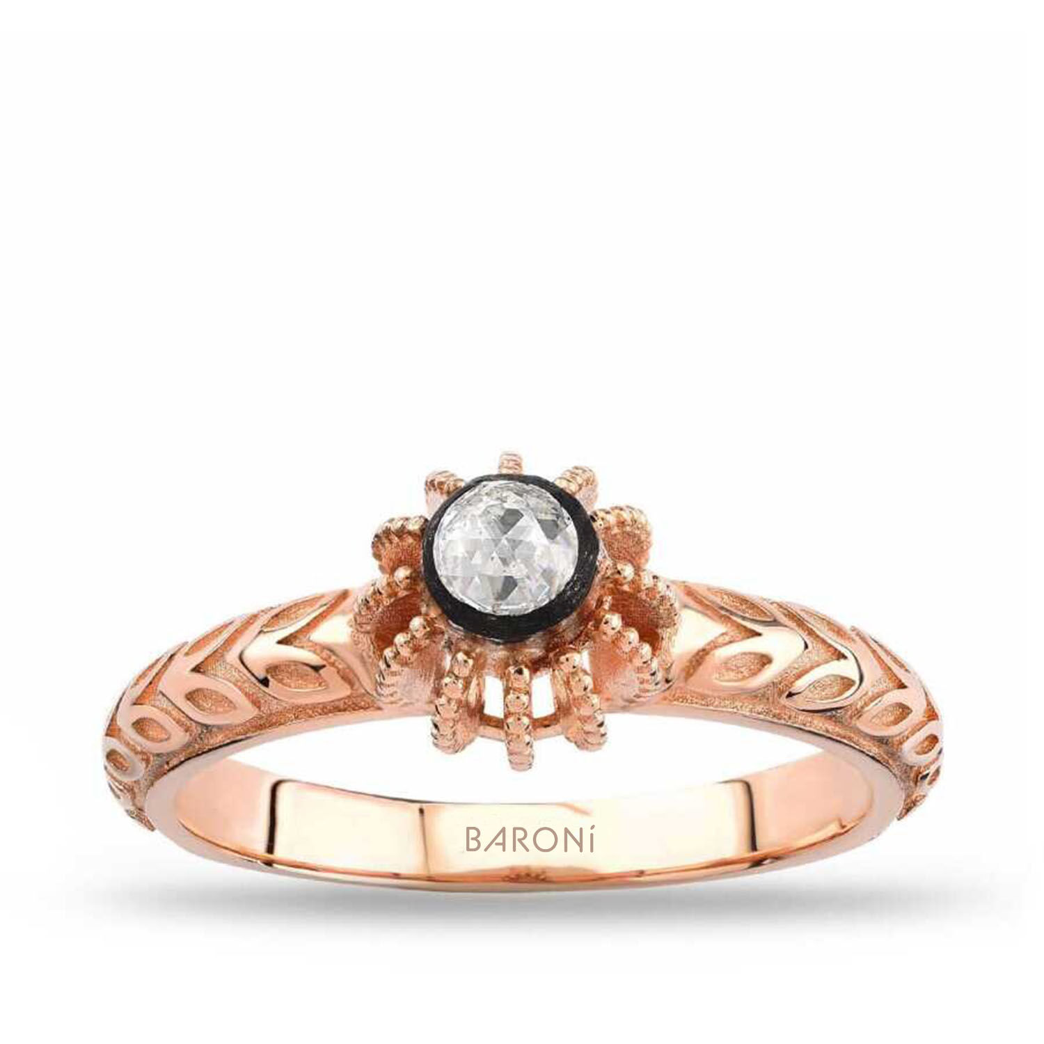 0.10 Karat Elmas Tektaş Yüzük - Baroni Diamond