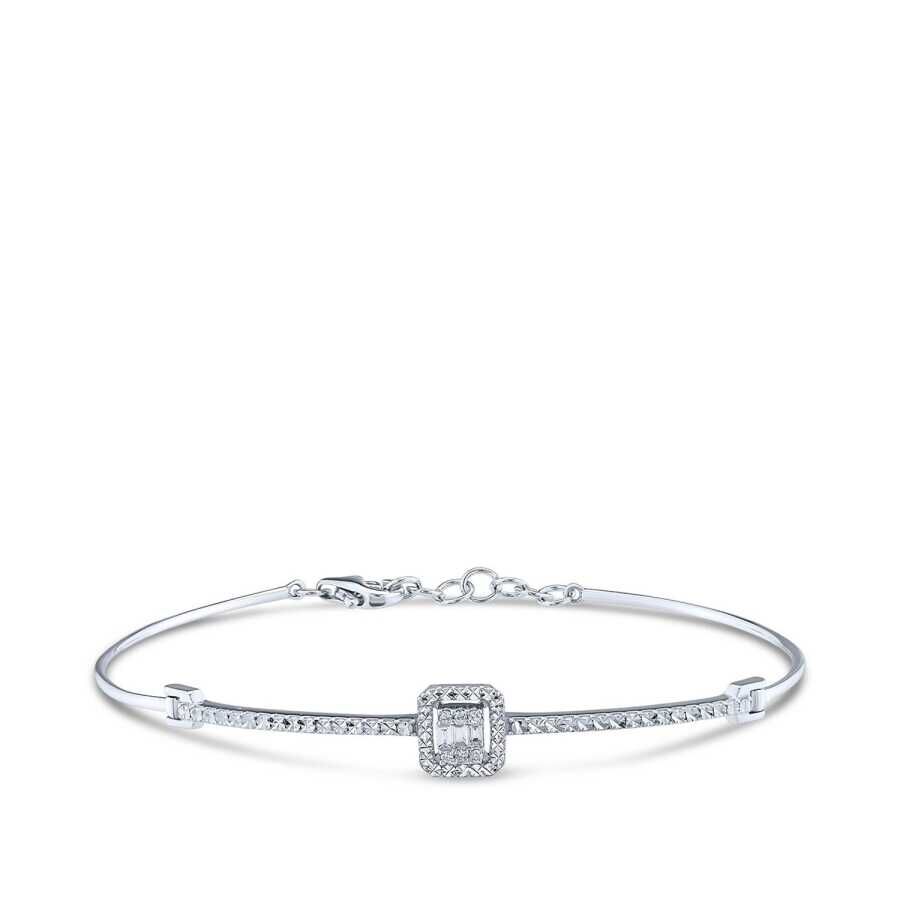 0.10 Karat Pırlanta Baget Kelepçe - Baroni Diamond