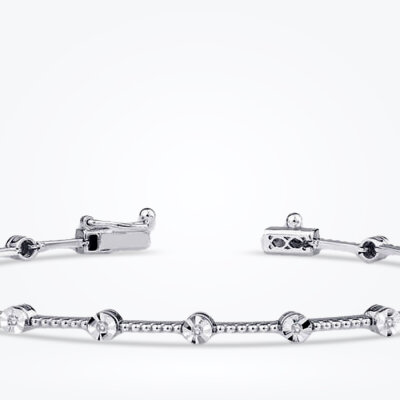 0.10 Karat Pırlanta Su Yolu Bileklik - Baroni Diamond (1)