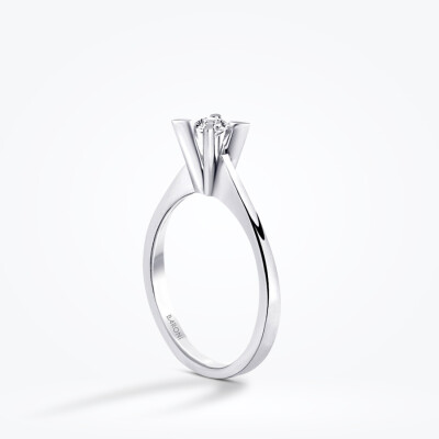 0.10 Karat Pırlanta Tektaş Yüzük - Baroni Diamond (1)