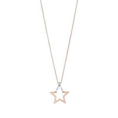 0.12 Karat Pırlanta Yıldız Baget Kolye - Baroni Diamond (1)