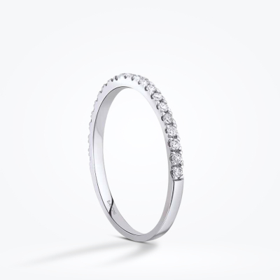 0.13 Karat Pırlanta Yarımtur Yüzük - Baroni Diamond (1)
