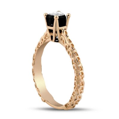 0.15 Karat Elmas Tektaş Yüzük - Baroni Diamond (1)