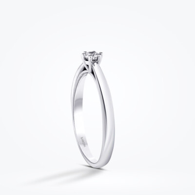 0.15 Karat Pırlanta Altı Tırnak Tektaş Yüzük - Baroni Diamond (1)
