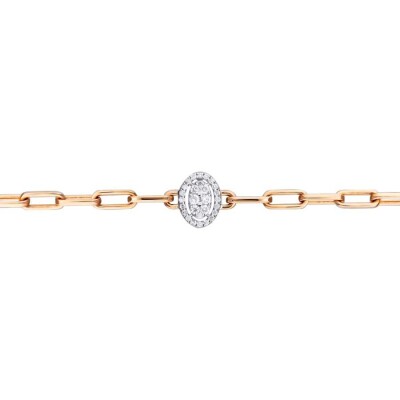 0.15 Karat Pırlanta Rose Zincirli Bileklik - Baroni Diamond (1)