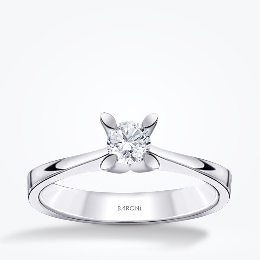 0.15 Karat Pırlanta Tektaş Yüzük - Baroni Diamond