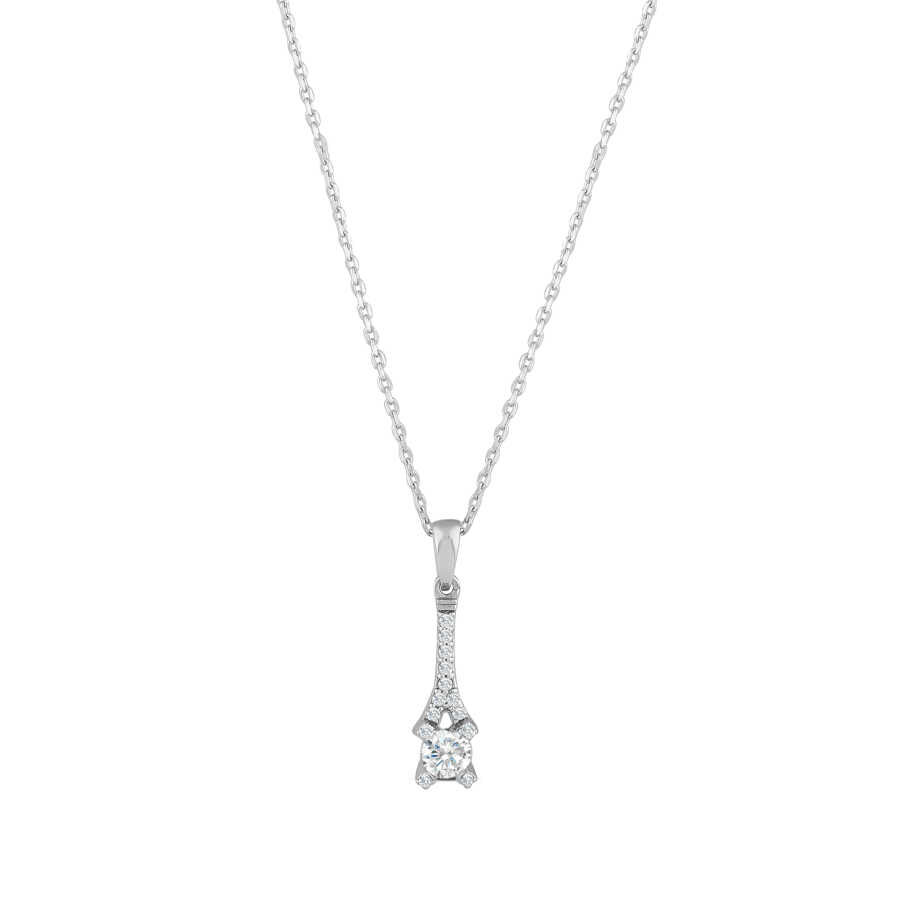 0.16 Karat Pırlanta Tektaş Kolye - Baroni Diamond