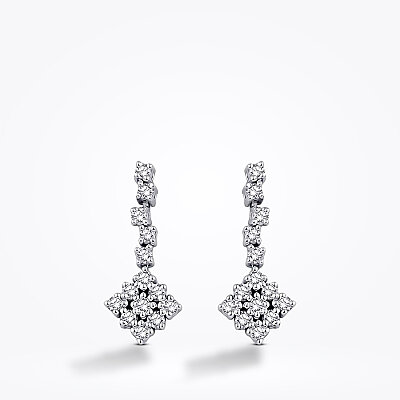 0.16 Karat Pırlanta Trend Küpe - Baroni Diamond (1)