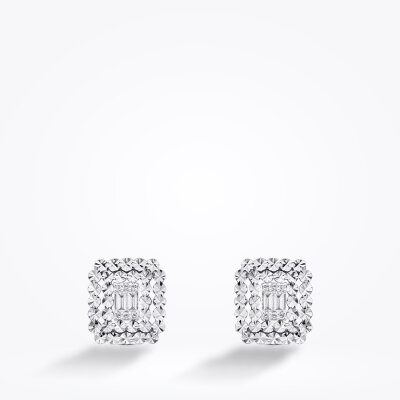 0.19 Karat Pırlanta Baget Küpe - Baroni Diamond (1)