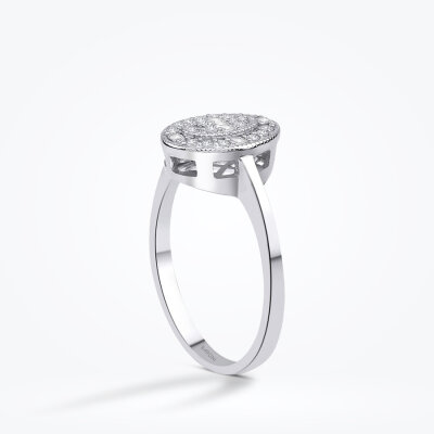 0.19 Karat Pırlanta Baget Yüzük - Baroni Diamond (1)