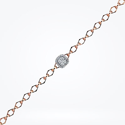0.19 Karat Pırlanta Trend Bileklik - 4