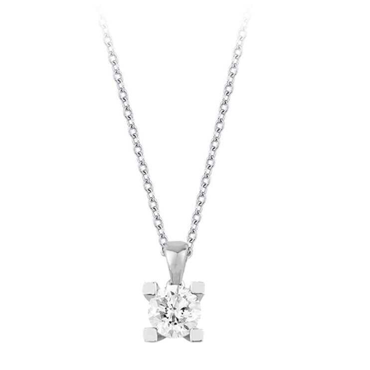 0.20 karat Pırlanta Tektaş Kolye - Baroni Diamond
