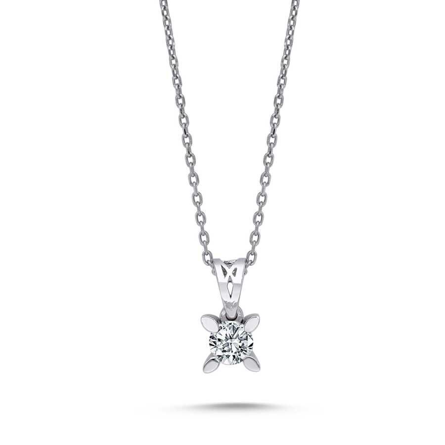 0.20 Karat Pırlanta Tektaş Kolye - Baroni Diamond