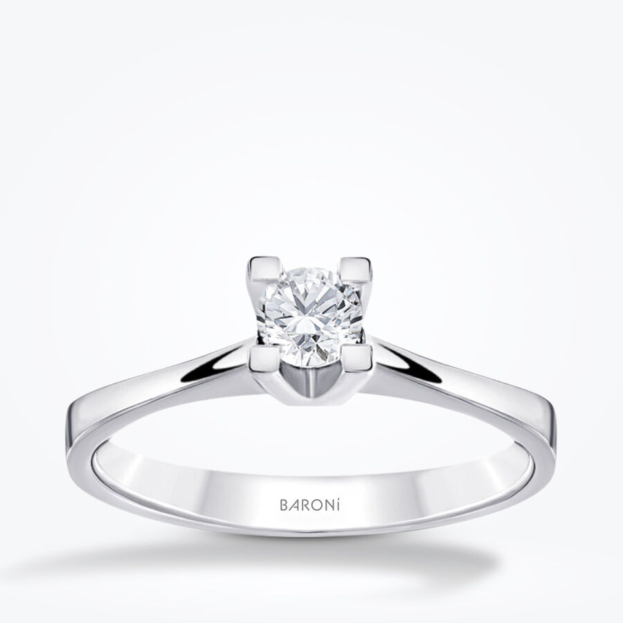 0.20 Karat Pırlanta Tektaş Yüzük - Baroni Diamond