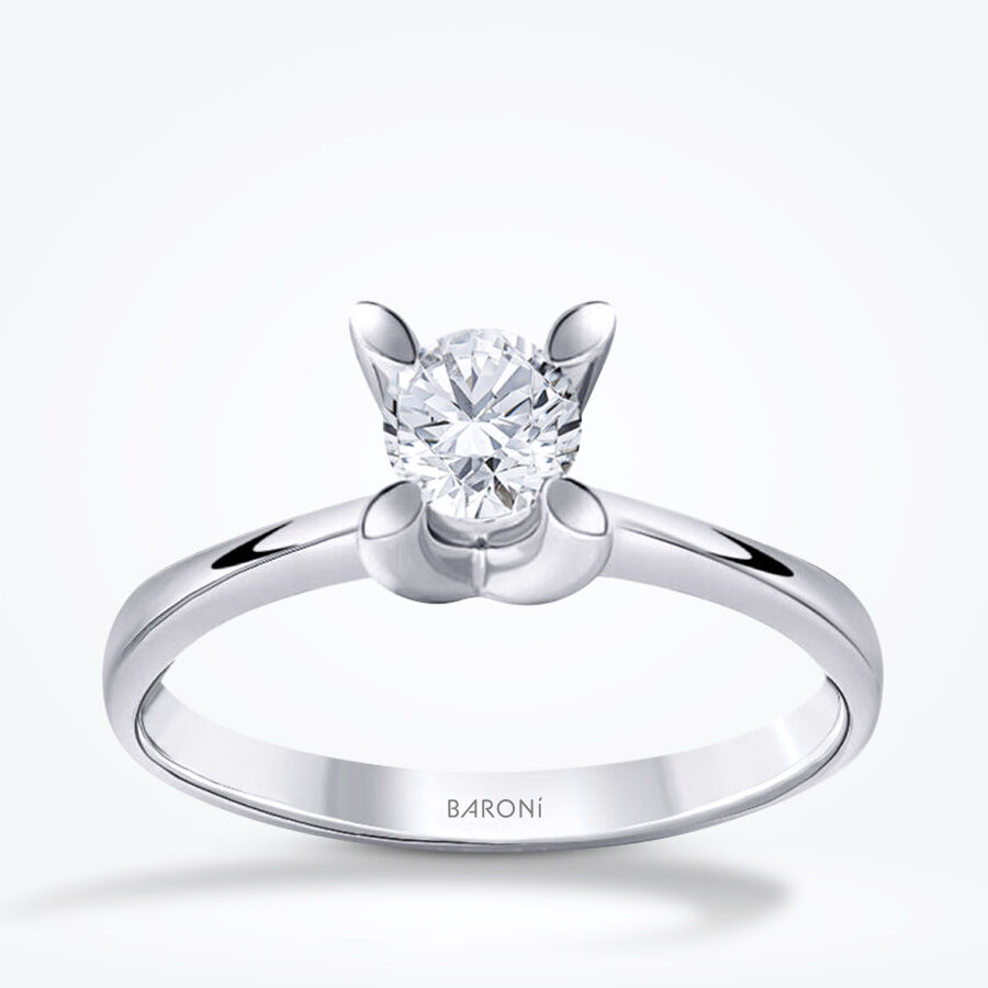 0.20 Karat Pırlanta Tektaş Yüzük - Baroni Diamond