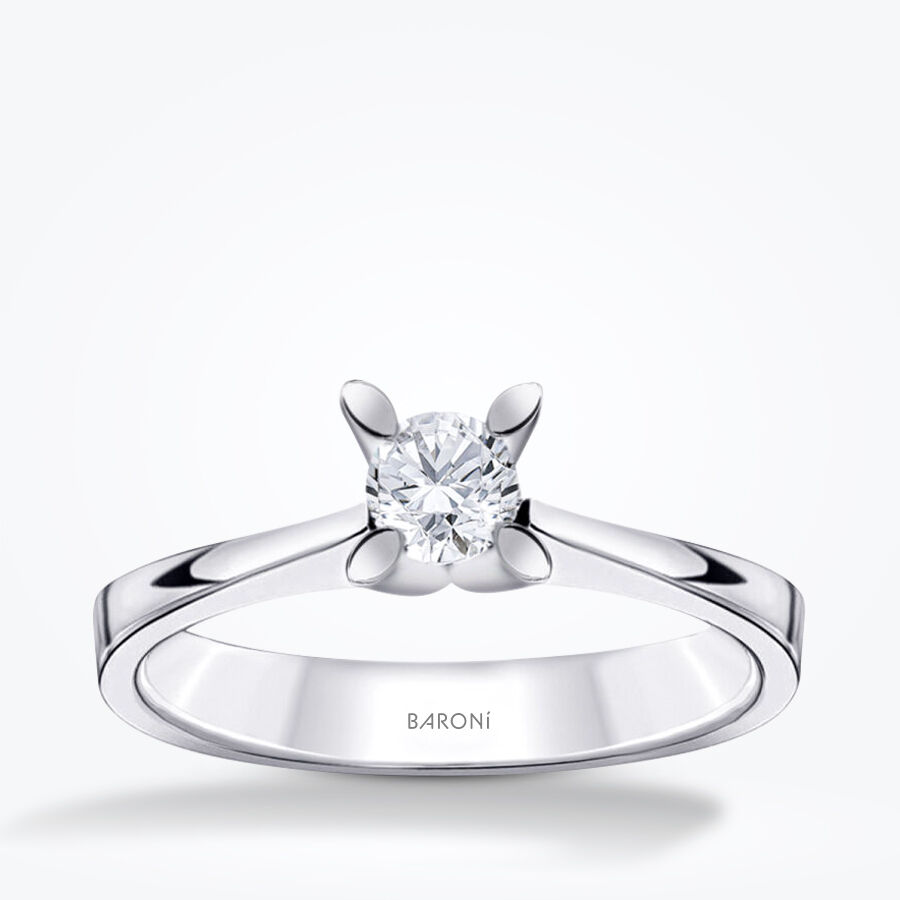 0.20 Karat Pırlanta Tektaş Yüzük - Baroni Diamond