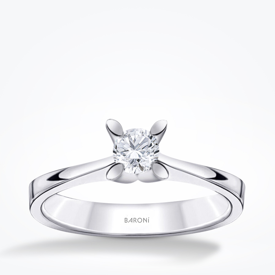 0.20 Karat Pırlanta Tektaş Yüzük - Baroni Diamond