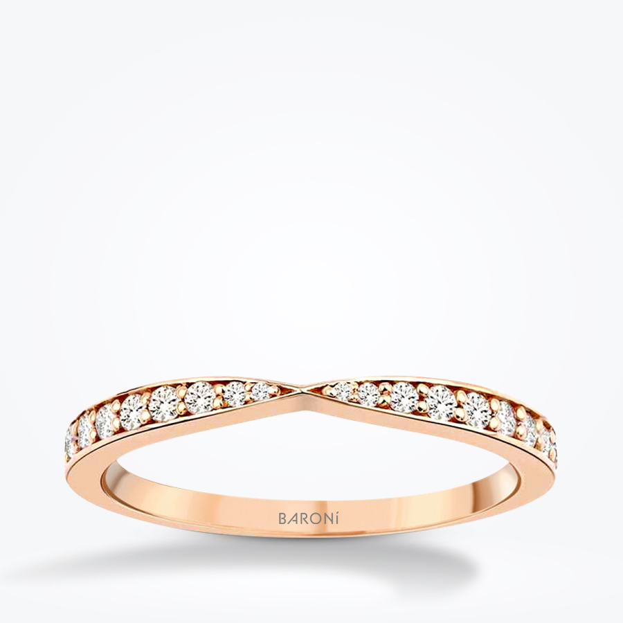 0.20 Karat Pırlanta Trend Rose Yüzük - Baroni Diamond