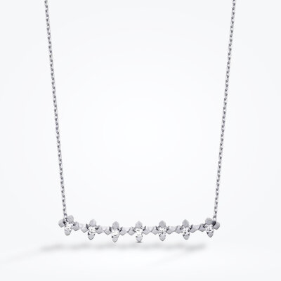 0.20 Karat Pırlanta Yedi Taş Kolye - Baroni Diamond (1)