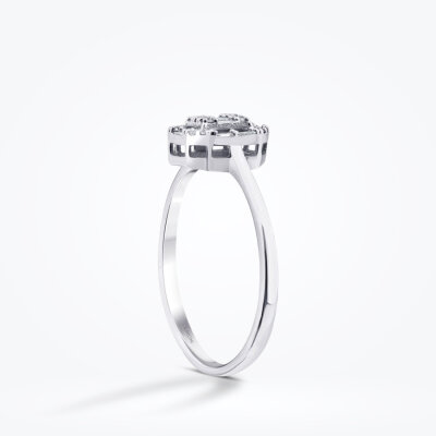 0.21 Karat Pırlanta Baget Yüzük - Baroni Diamond (1)
