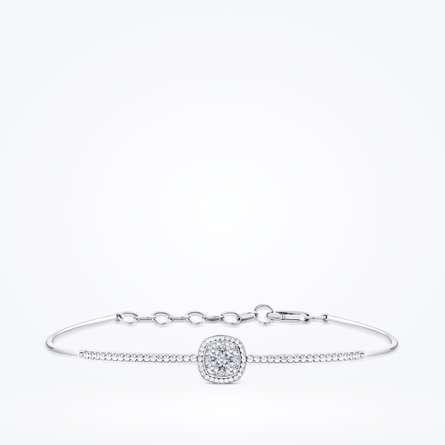 0.21 Karat Pırlanta Illusion Bileklik - Baroni Diamond