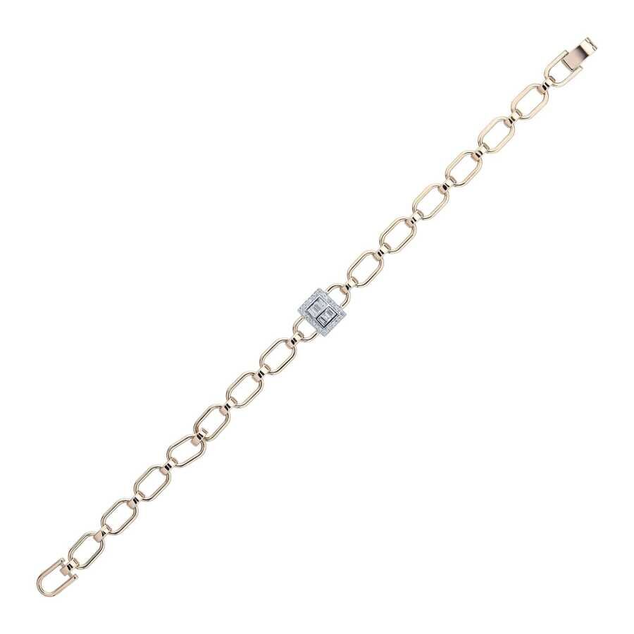 0.24 Karat Pırlanta Baget Bileklik - Baroni Diamond