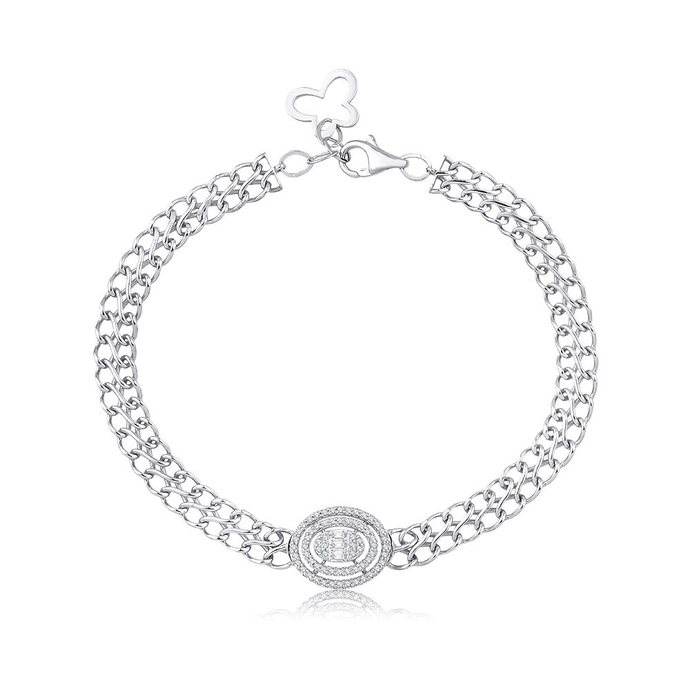 0.25 Karat Pırlanta Baget Bileklik - Baroni Diamond