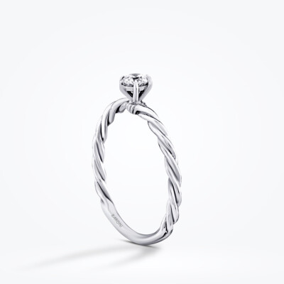 0.25 Karat Pırlanta Burgu Tektaş Yüzük - Baroni Diamond (1)