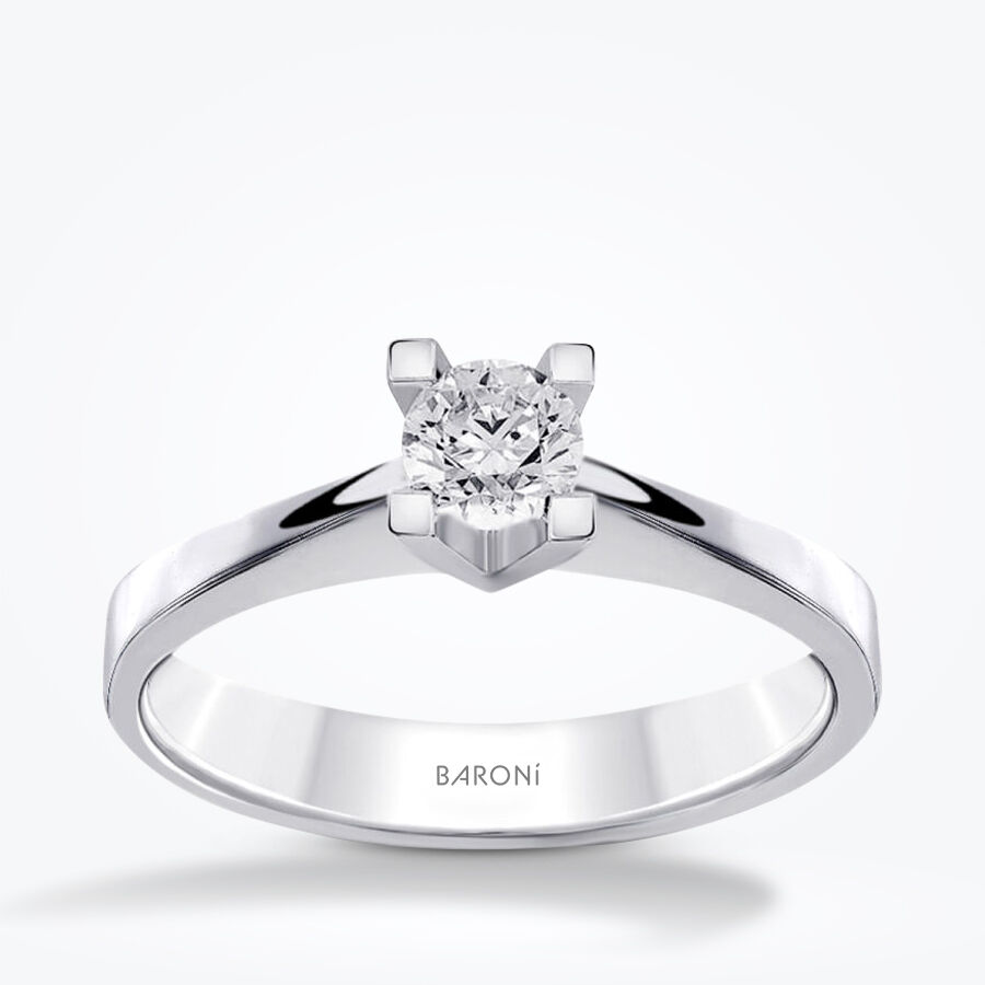 0.25 Karat Pırlanta Tektaş Yüzük - Baroni Diamond